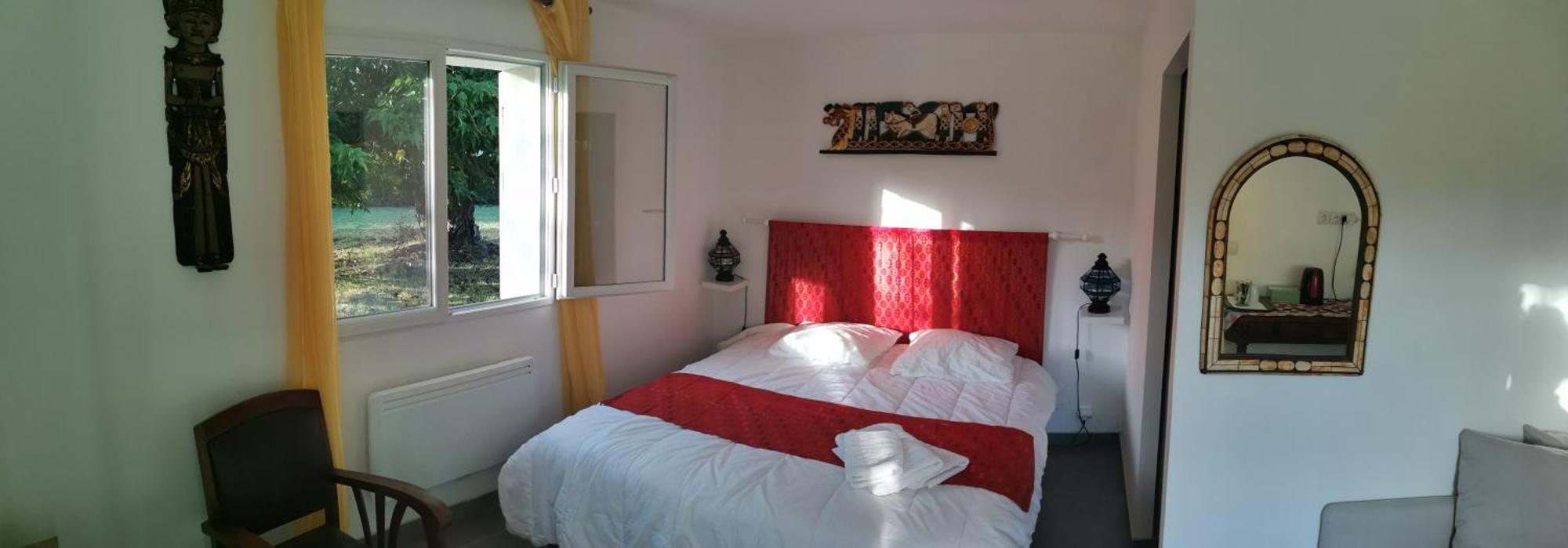Bed and Breakfast Les Rouges Gorges à Lugos Extérieur photo